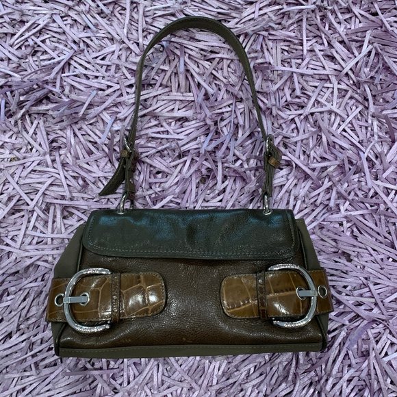 Franco Sarto Handbags - Franco Sarto Mini Sachel Olive Purse